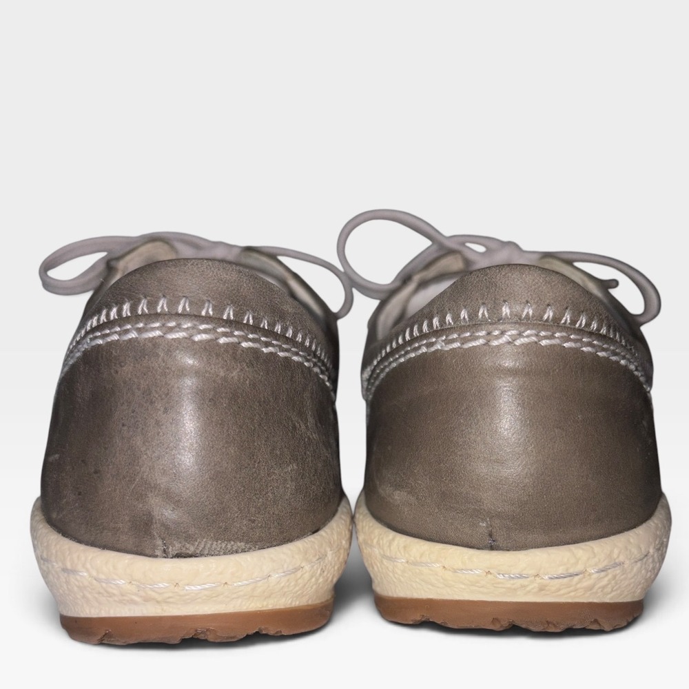 Josef Seibel Caspian Sneakers Womens Excellent Leather Comfort Casual 38 Grey - Picture 5 of 12